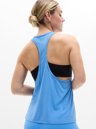 Camiseta Deportiva sin Mangas con Espalda Cruzada