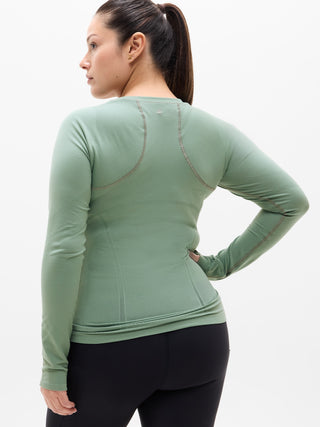 Camiseta Manga Larga sin Costuras