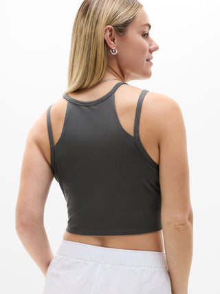 Camiseta Deportiva sin Mangas con Doble Tira