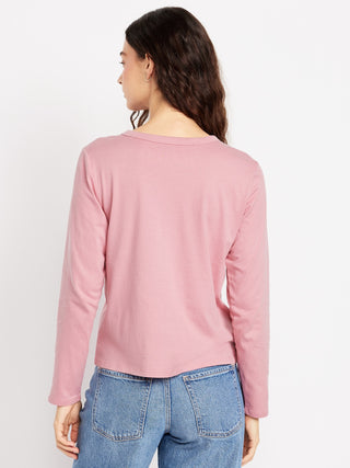 Camiseta Manga Larga de Algodón