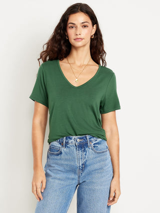 Camiseta Manga Corta Cuello V