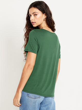 Camiseta Manga Corta Cuello V