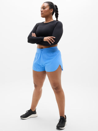 Short Deportivo Talle Alto con Cintura Elástica