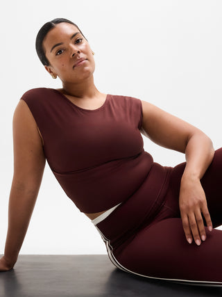 Camiseta Deportiva con Espalda Abierta