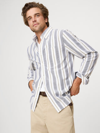 Camisa Manga Larga de Algodón