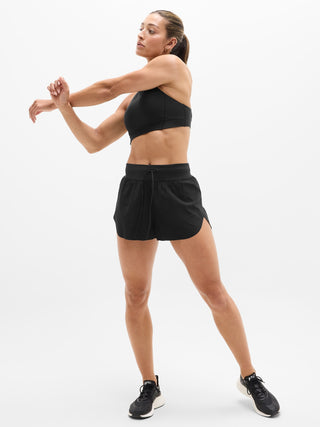 Short Deportivo Talle Alto con Cintura Elástica