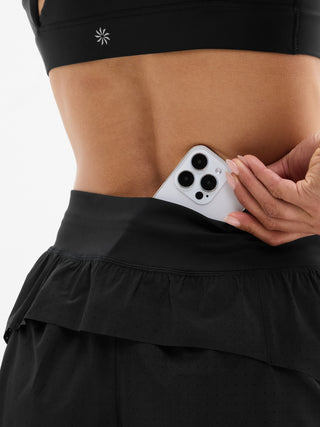 Short Deportivo Talle Alto con Cintura Elástica