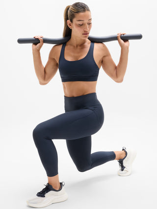 Legging Talle Alto Largo 7/8 con Bolsillos