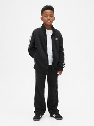 Chaqueta Cuello Alto con Logo Delantero, Niño