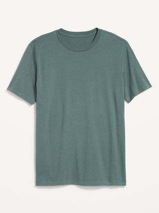 Camiseta Manga Corta Cuello Redondo de Algodón