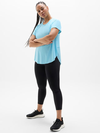 Camiseta Deportiva con Detalle de Malla