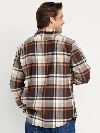 Camisa Manga Larga Estampado Cuadros