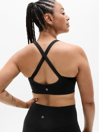 Sujetador Deportivo con Espalda Cruzada