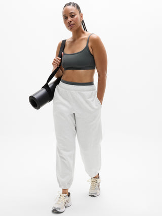 Sujetador Deportivo con Escote Cuadrado