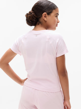 Camiseta Deportiva Cuello Redondo, Niña