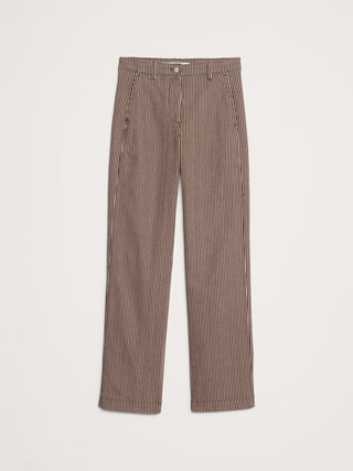 Jeans Recto Talle Medio con Bolsillos
