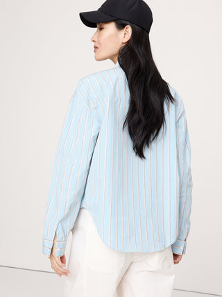 Camisa Manga Larga Estampado Rayas