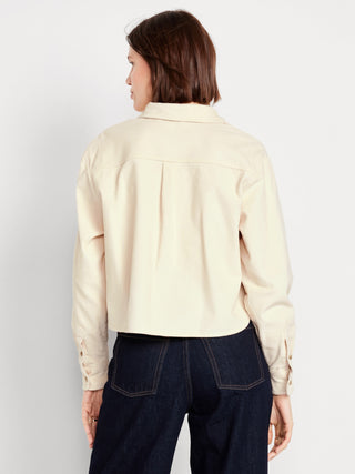 Camisa Manga Larga de Pana