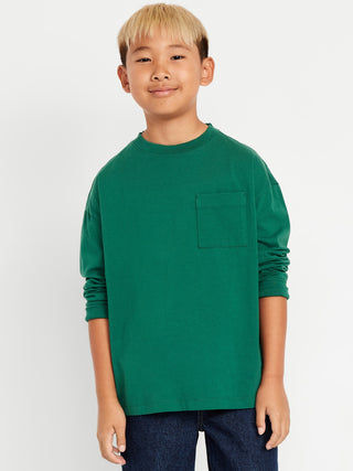 Camiseta Manga Corta con Bolsillo, Niño