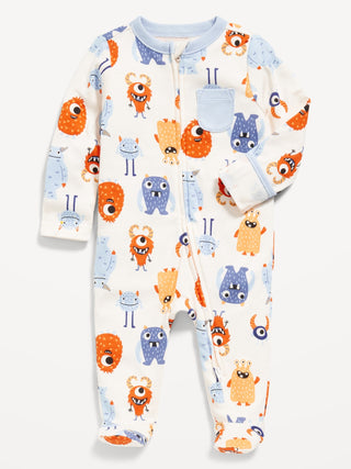 Pijama Manga Larga con Estampado, Bebé