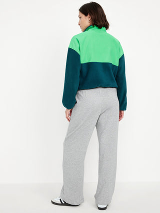 Cotton Athletic Pants with Elastic Waist