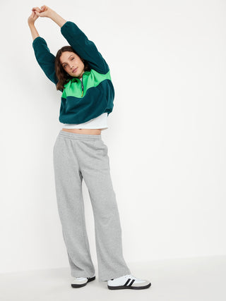 Cotton Athletic Pants with Elastic Waist