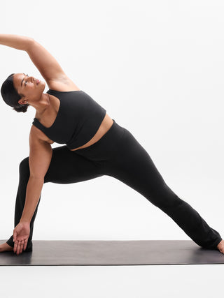 Legging Recto Talle Alto con Logo