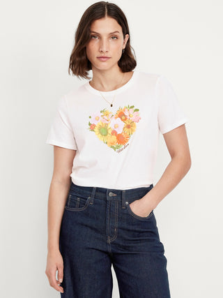 Camiseta Manga Corta con Gráfico