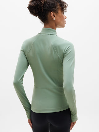 Salutation Chaqueta Deportiva con Zipper y Bolsillos