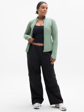 Salutation Chaqueta Deportiva con Zipper y Bolsillos