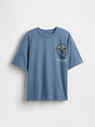 Camiseta Manga Corta con Gráfico, Niño