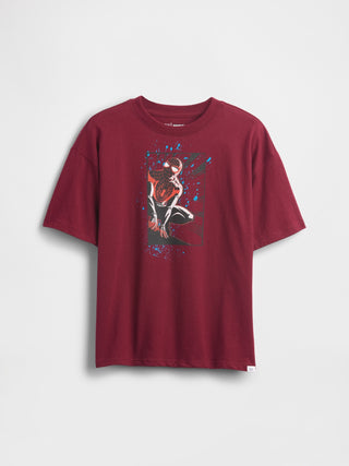 Camiseta Manga Corta con Gráfico, Niño
