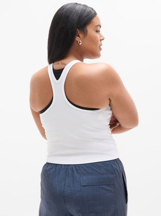 Camiseta sin Mangas con Espalda Cruzada