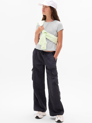 Camiseta Ajustada Manga Corta, Niña