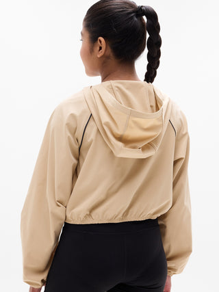 Chaqueta Deportiva con Capucha y Bolsillos, Niña