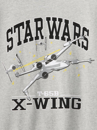 Camiseta Manga Corta con Gráfica Star Wars, Niño