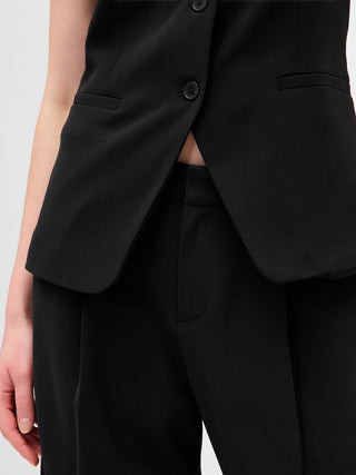 Chaleco Cuello Alto con Botones