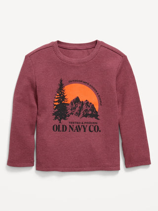 Camiseta Manga Larga con Gráfico, Bebé