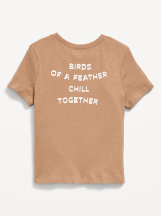Camiseta Manga Corta con Gráfico, Bebé