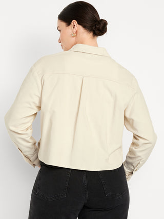 Camisa Manga Larga de Pana