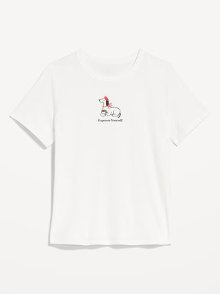 Camiseta Manga Corta con Gráfico