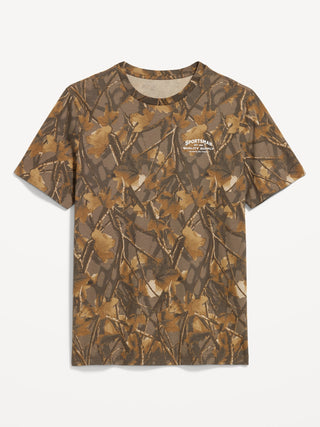 Camiseta Manga Corta con Gráfico, Hombre