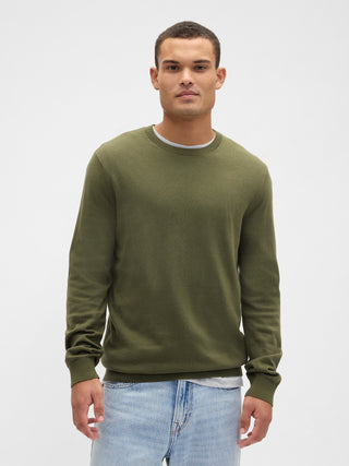 Sudadera Cuello Redondo de Algodón
