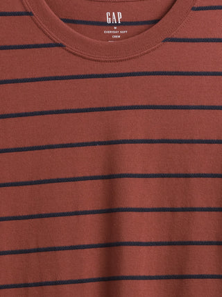 Camiseta Manga Corta con Estampado Rayas