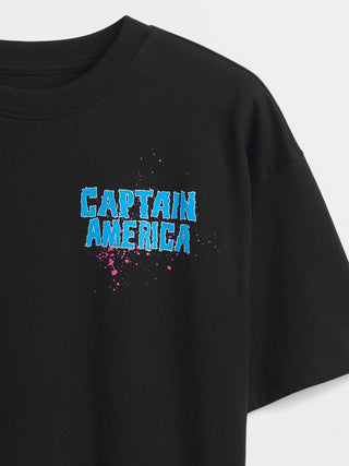 Camiseta Manga Corta con Gráfico, Niño