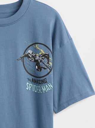 Camiseta Manga Corta con Gráfico, Niño