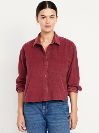 Camisa Manga Larga de Pana