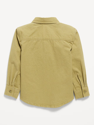 Camisa Manga Larga con Bolsillo, Bebé