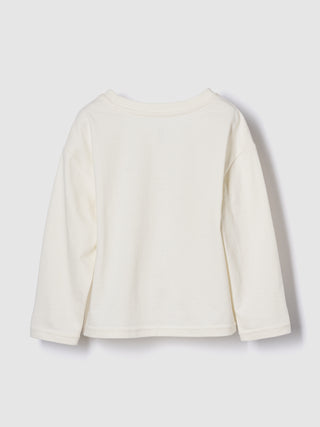 Camiseta Manga Larga con Detalle Gráfico, Bebé