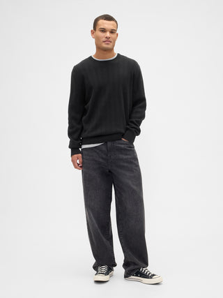 Sudadera Cuello Redondo de Canalé